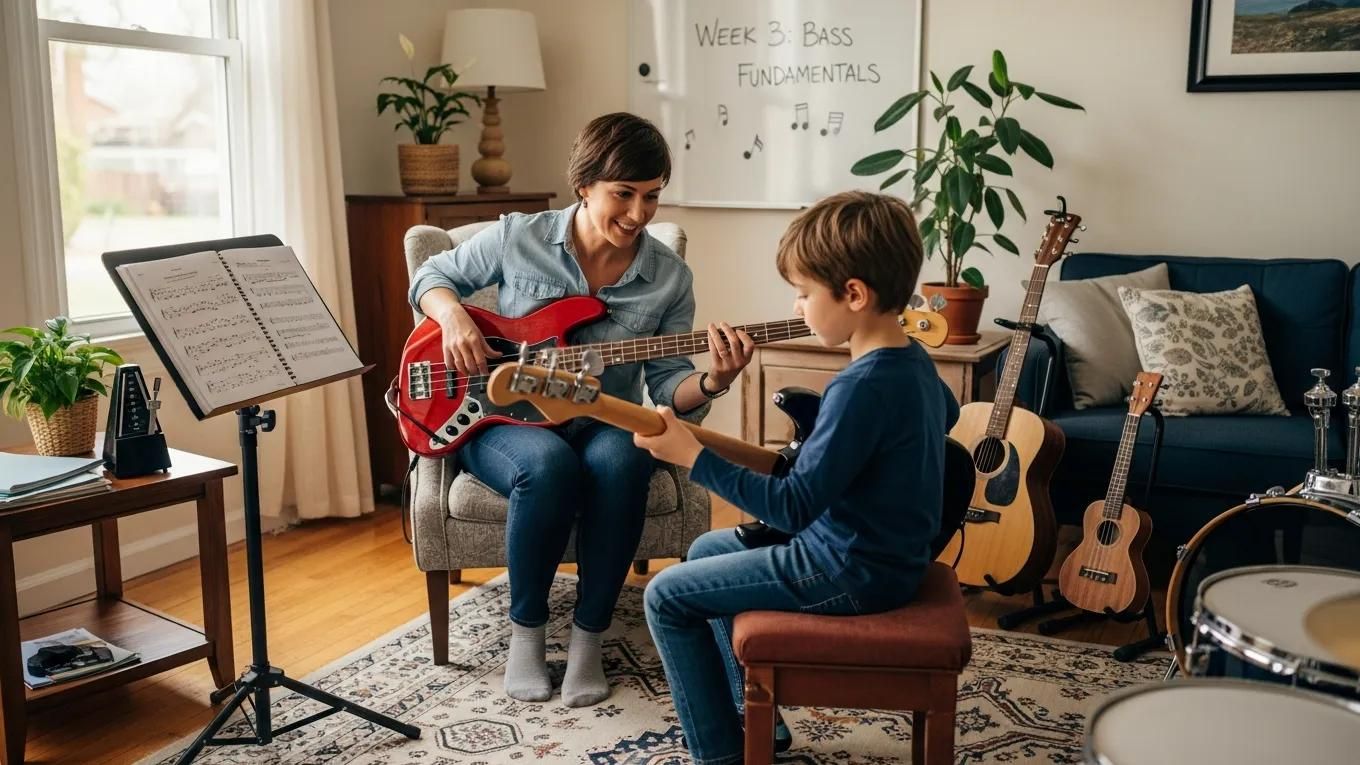 Bass Guitar Lessons for Kids: Unleashing Creativity and Growing Musical Confidence